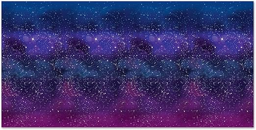 Amazon Com Beistle 59935 Galaxy Wall Backdrop Photo Booth