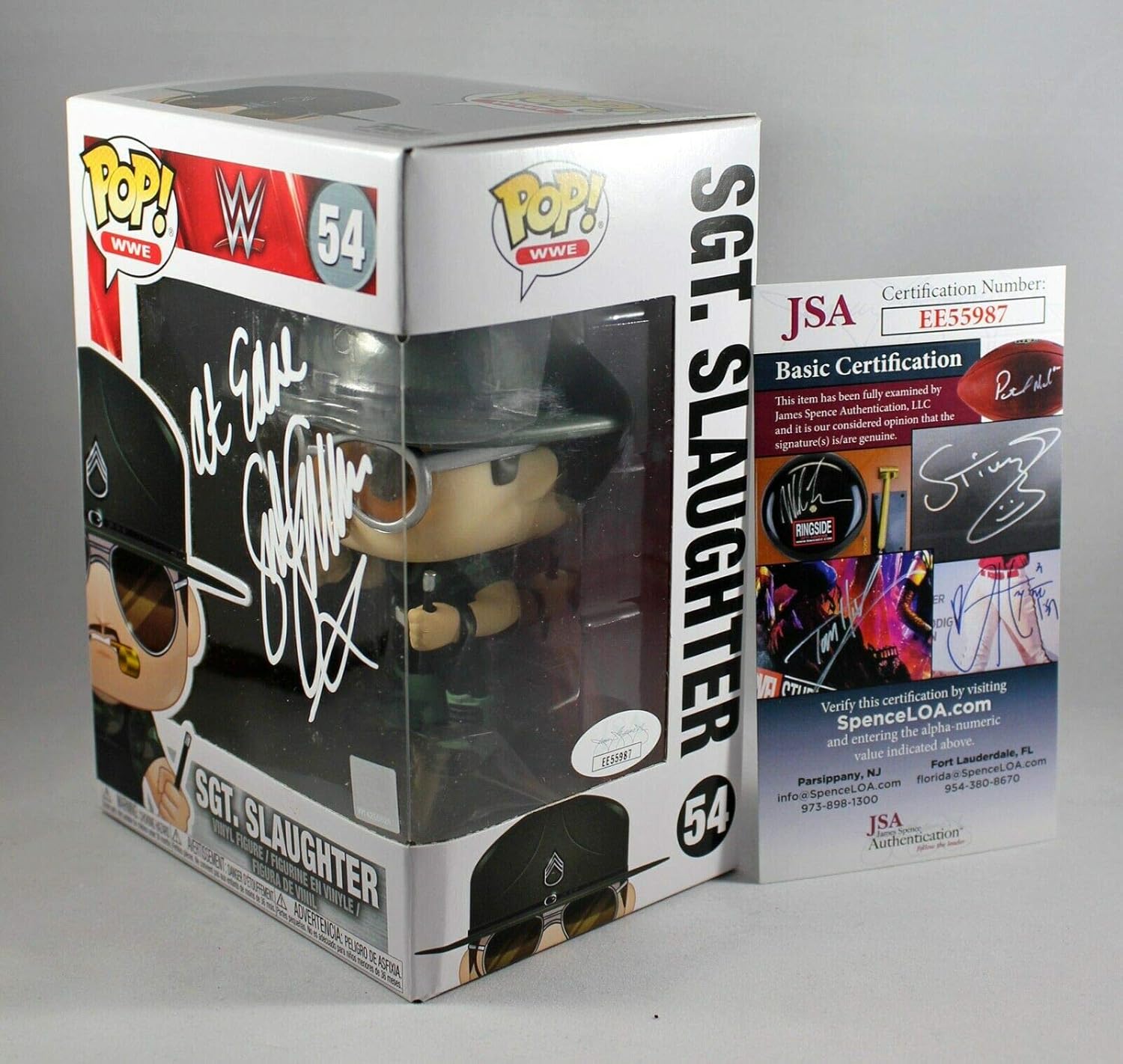 funko pop wwe sgt slaughter