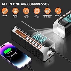 ASPERX Tire Inflator Portable Air