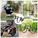 Grifema GA1201-12 Bike Lock 120cm with 2 Keys Heavy Duty Chain 7mm view 7