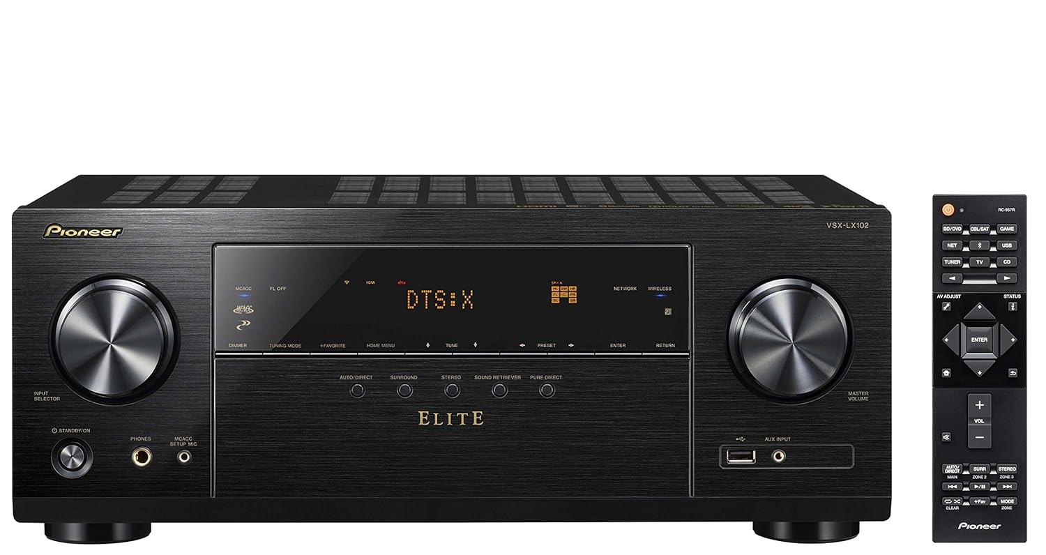 Pioneer Elite Audio & Video Component Receiver black (VSX-LX102)