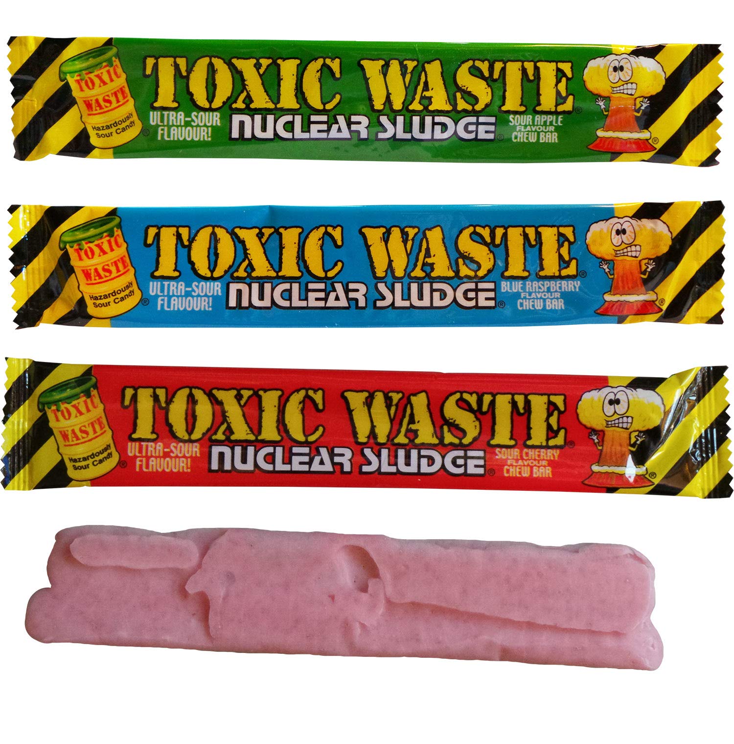 Toxic Waste Nuclear Sludge Chew Bar - Flavour Mix (12 Supplied)