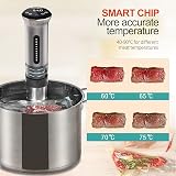 KitchenBoss Sous Vide Cooker 1100W Ultra-Quiet Stainless Steel G300 view 7