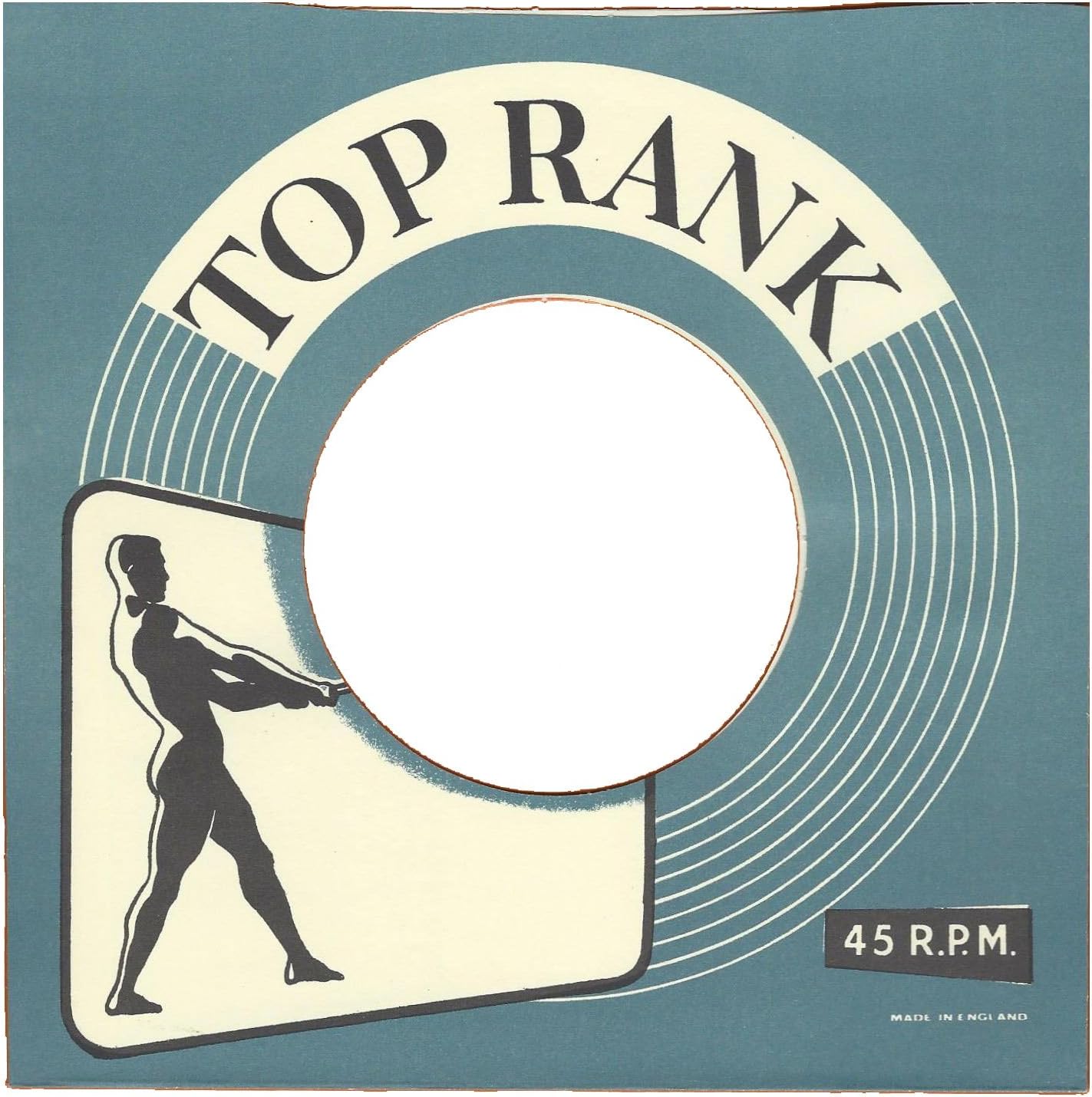 10 x Top Rank 7" Paper Company Vinyl Record Sleeves