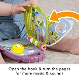 Fisher-Price Purple Monkey Musical Storybook Lights & Sounds for Infants view 4
