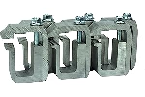 GCi STRONGER BY DESIGN G-1 Clamp for Truck Cap/Camper Shell (set of 6). Made with Structural Aluminum to Ensure Quality and Strength.