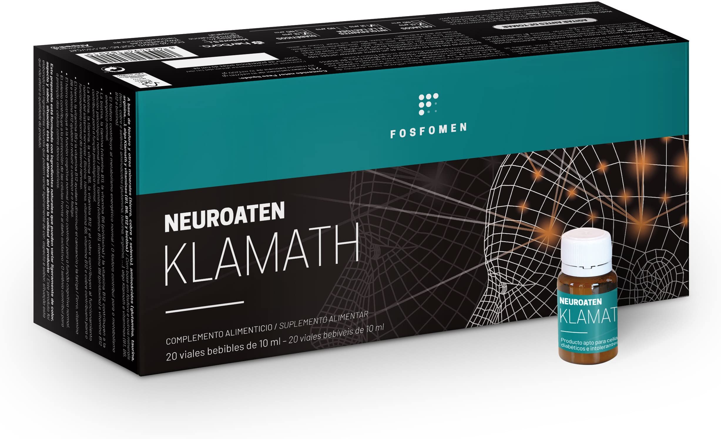 HERBORA Neuroaten Klamath Vial, Standard, Único