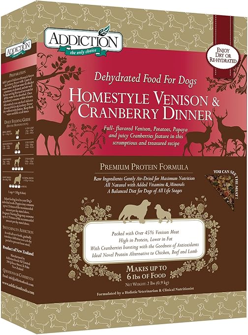 raw dog food red deer