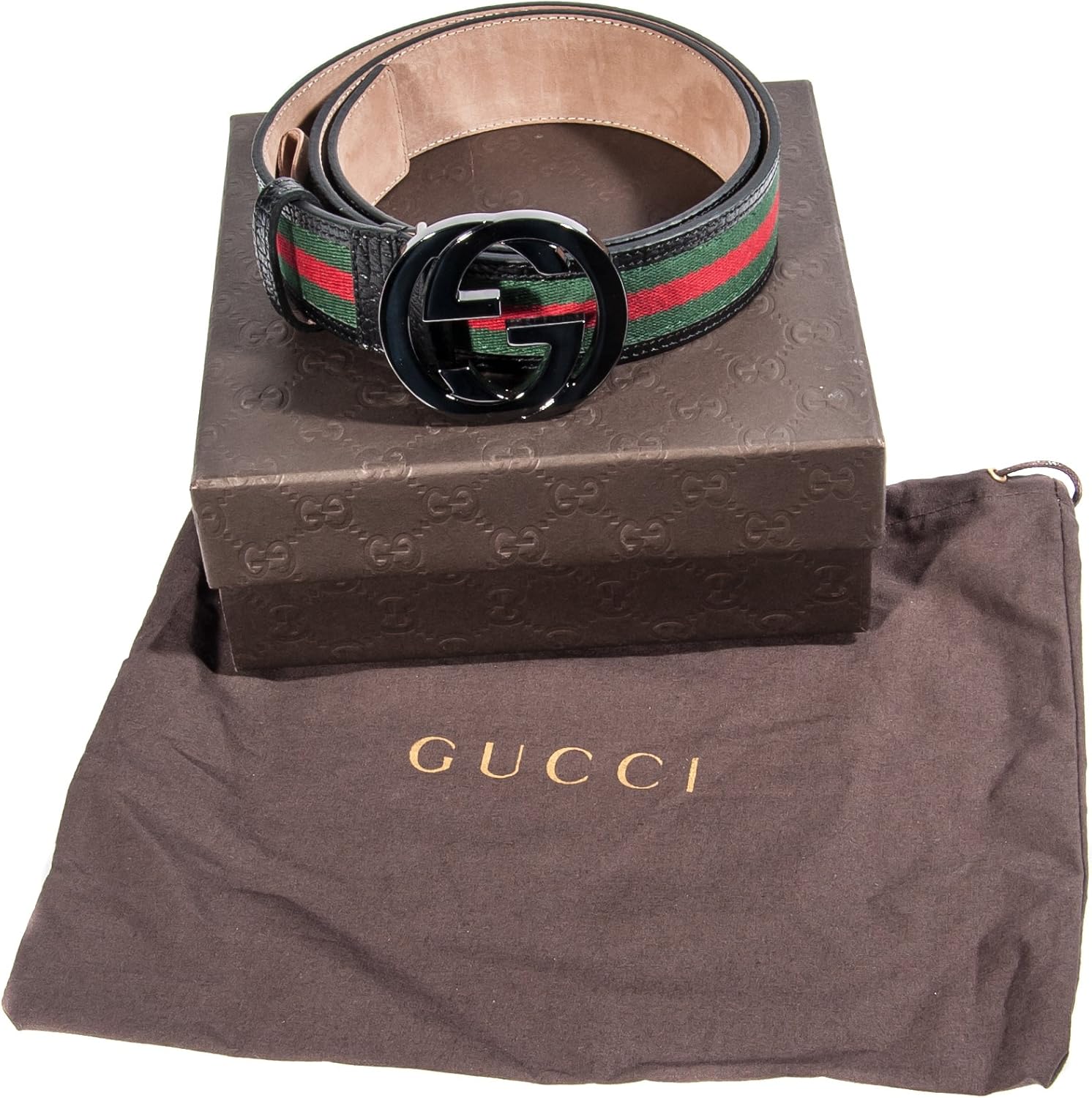 red gucci belt amazon