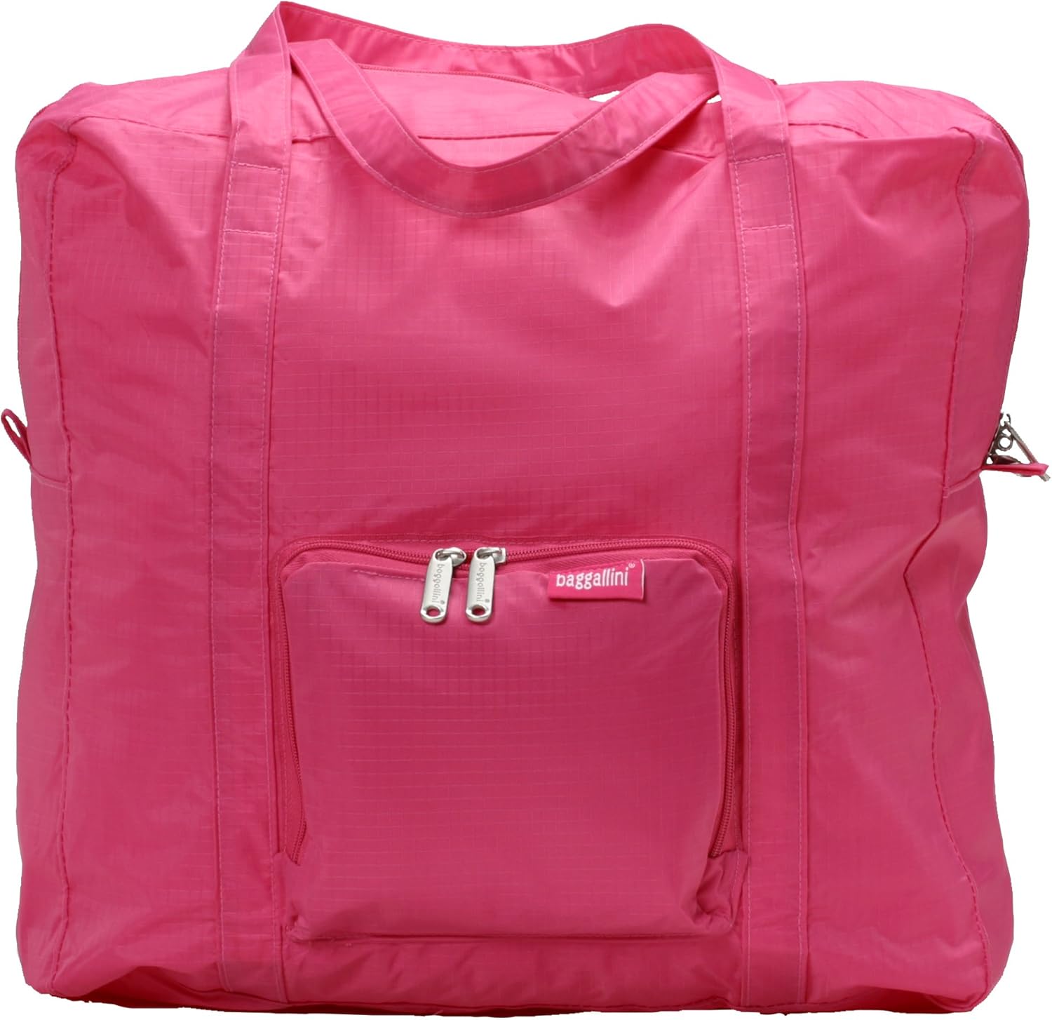 Baggallini Luggage Zipout Shopping Bag, Pink, One Size