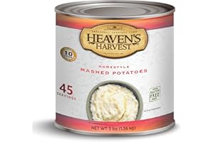 Heaven's Harvest Freeze-Dried Emergency Survival #10 Can (Mashed Potato)