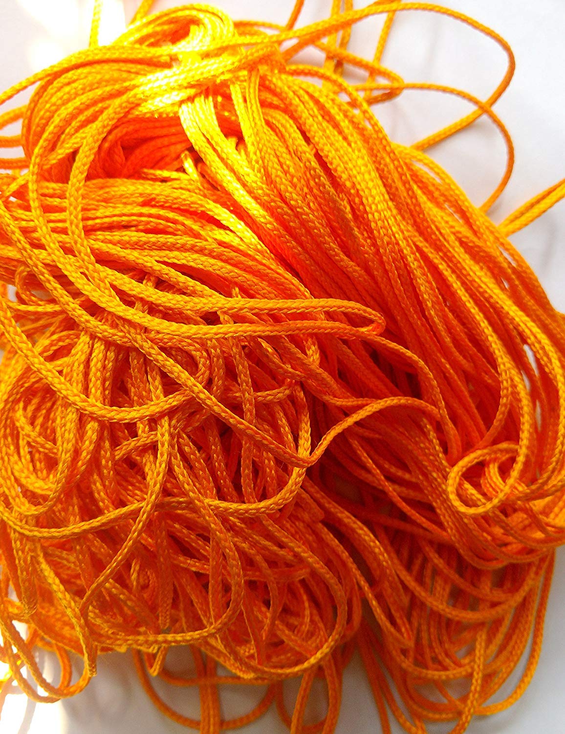 Buy SRJ ENTERPRISES Elegant 10 metre Peela Dhaga Silk Yellow Color