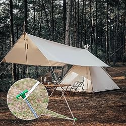 12PCS Tent Stakes, Camping Stakes,AVOFOREST 7.1inch