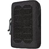 IDOGEAR Tactical MOLLE Pouch Multi-Purpose Compact EDC Small Utility Pouch Admin Organizer for Outdoor 500D Nylon