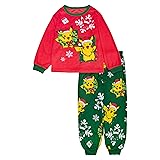 Pokemon Boys' 2-Piece Loose-fit Pajama Set, Soft