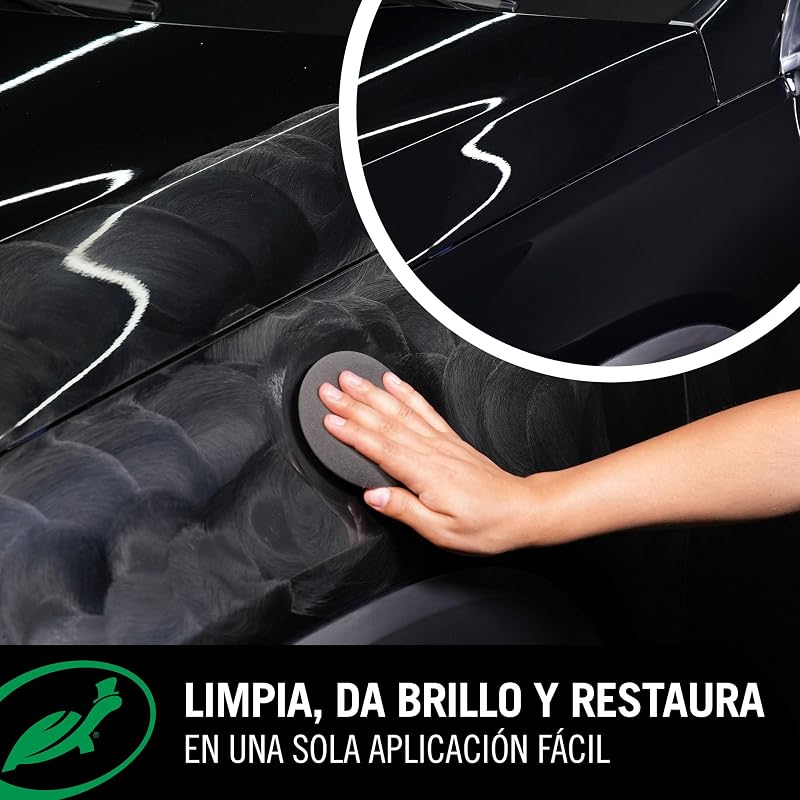 Color Magic, pulidor restaurador de color para coches, negro intenso, removedor de rayones leves, realza el color de la pintura, proporcionando brillo tipo exposición y protección con cera