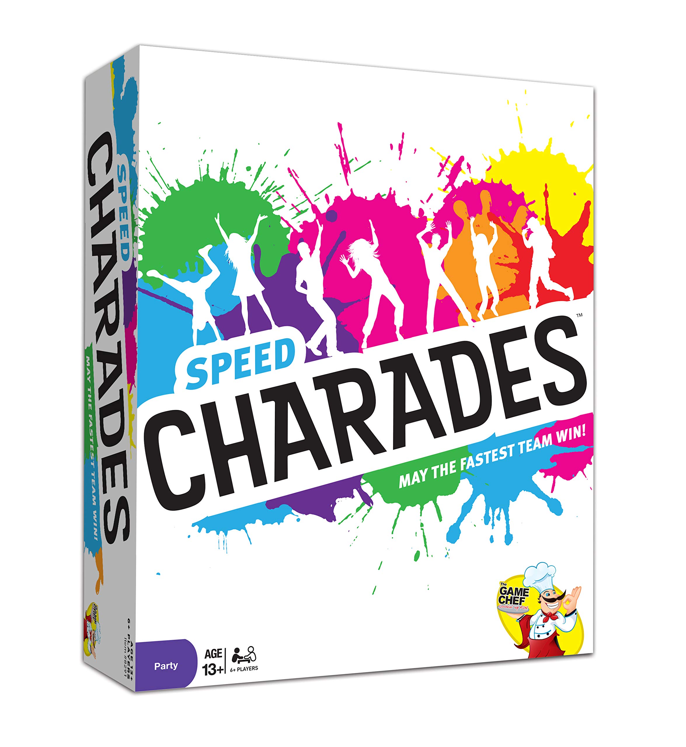 Photo 1 of **FACTORY SEALED** Speed Charades Party Game - Charades Board Game - Includes 1400 Charades - Perfect for Groups and Family Game Nights