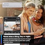 Tapo TP-Link 2K Pan Tilt Security Camera C210 Baby Monitor Night Vision Motion view 6