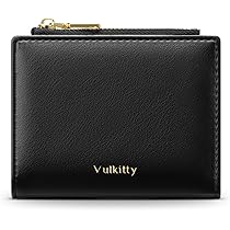 JILLSTUART ★Coin Purse Black Leather Card Holder★大人気 Amazon.com: Vulkitty Small Wallet for Women with Coin Pocket