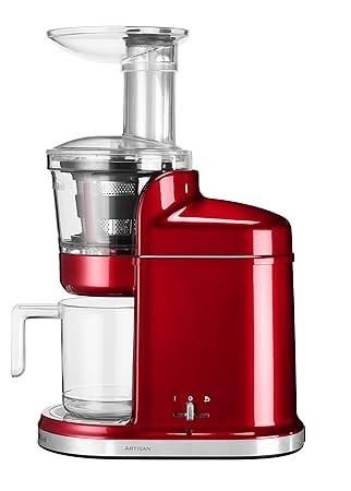 KitchenAid 5KVJ0111BCA 250-Watt Maximum Extraction Juicer/Slow Juicer with 3 Screens