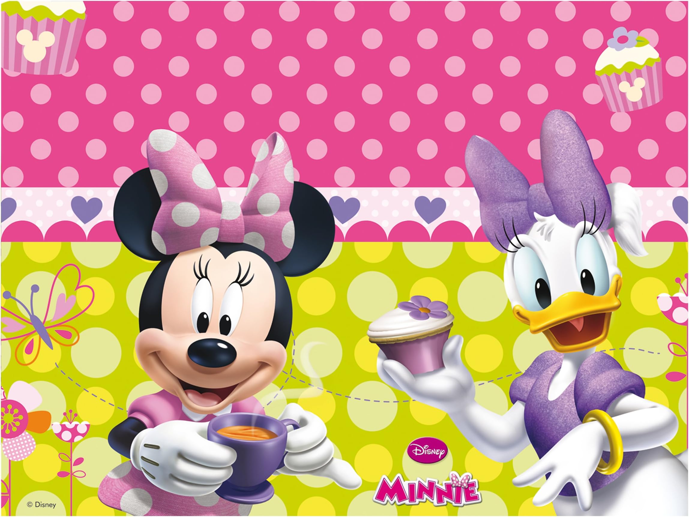 Unique Party Amscan Minnie Bow-Tique Table Cover Party Accessory