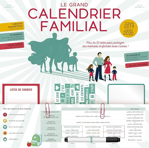 Download Le grand calendrier familial 2019-2020 PDF