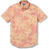 Reyn Spooner Men's Hibiscus Hawaiian Aloha Shirt - Tailored Button Front