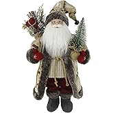 Windy Hill Collection Woodland Reindeer with Red Mittens 18" Inch Santa Claus Standing Figurine Figure Decoration 180037