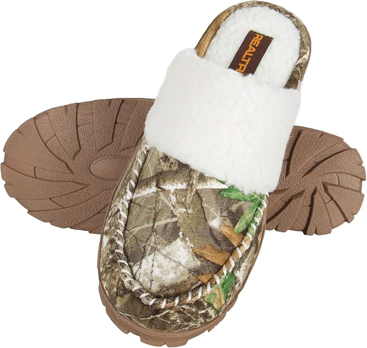 realtree memory foam flip flops