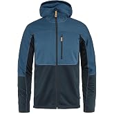 Fj&auml;llr&auml;ven Abisko Men's Trail Full Zip Hooded Fleece - Breathable, Comfortable, Lightweight Fleece Warmth - Hiking, Trekking
