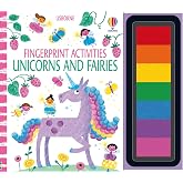 Fingerprint Activities Unicorns and Fairies: Create Fluttering Fairies and Prancing Unicorns for Children (Ages 6-9)