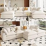 Oversized Modular Sectional Couch with Movable