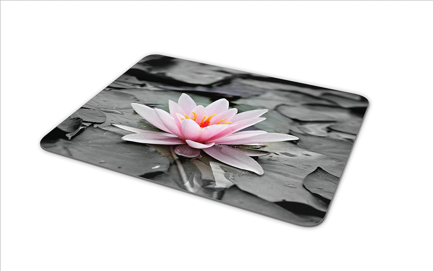 Destination Vinyl Ltd Pretty Pink Water Lillie Mouse Mat Pad - Flower Lilly Mum Gift Computer #13117, Multicolor - Image 5