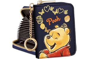 MULAFNXAL Mulafnxzl Credit Card Holder Wallet for Teen Girls Women Cute Cartoon Leather Accordion Wallets for Kids Boys Female Small Multi Rfid CardHolder Purse Cool Aesthetic Print Cartera Zipper,Weini