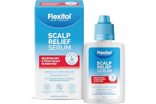 Flexitol Scalp Relief Serum for Dry and Itchy Scalp – Best Treatment, Moisturiser (60ml)