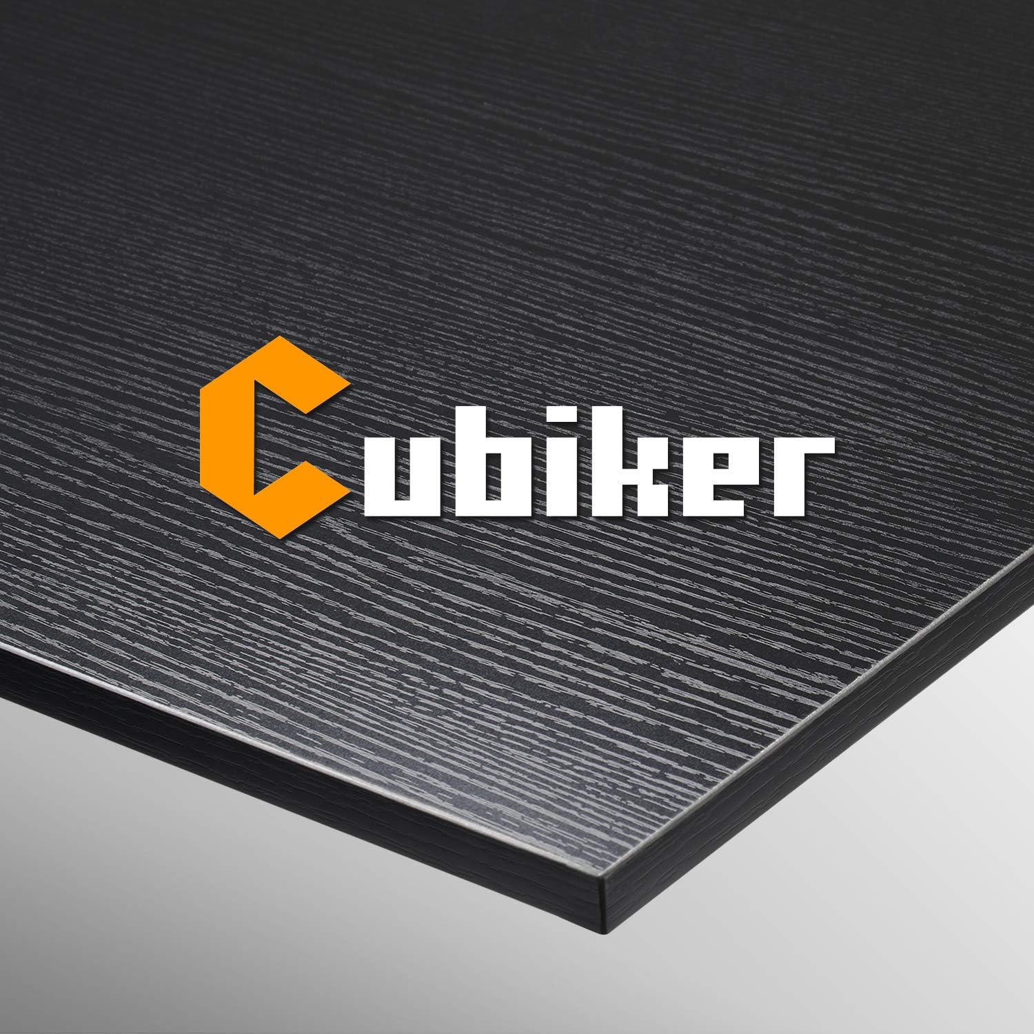 Cubiker Modern L-Shaped Computer Office Desk, Corner Gaming Desk with Monitor Stand, Home Office Study Writing Table Workstation for Small Spaces: Kitchen & Dining
