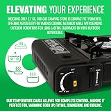 BARGAINS-GALORE Portable Double Gas Cooker Stove with 8 Butane Canisters view 4
