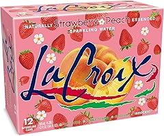 La Croix Sparkling Water, Strawberry Peach, 12 Fl Oz (pack of 12)