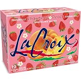 La Croix Sparkling Water, Strawberry Peach, 12 Fl Oz (pack of 12)