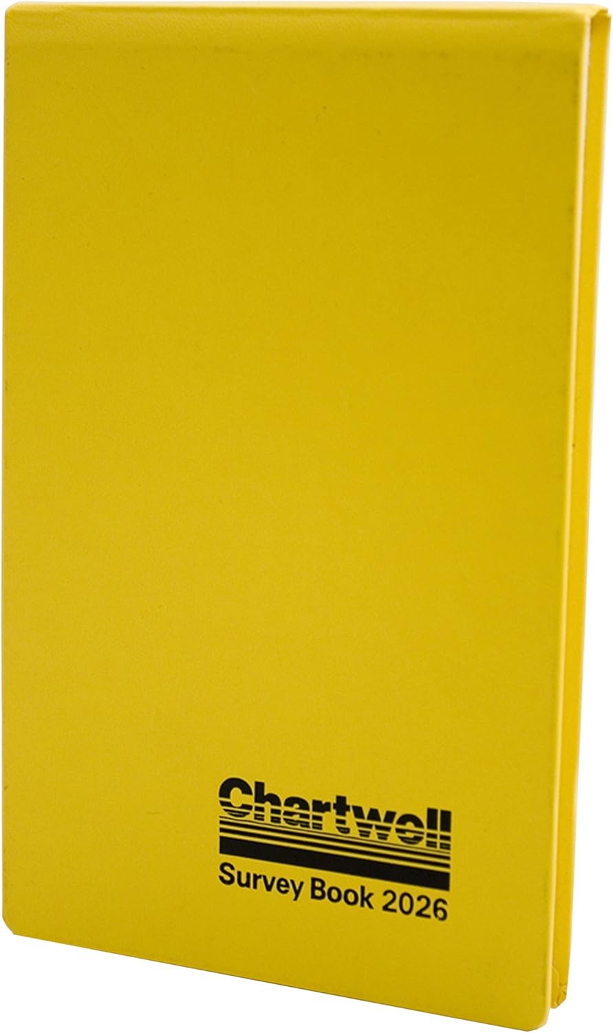 Chartwell Field Survey Book, 130x205mm, Plain with 2 Lines