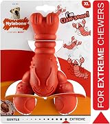 Nylabone Extreme Chewers Lobster Tough Nylon Dog Toy Extra Large 23kg+ view 7