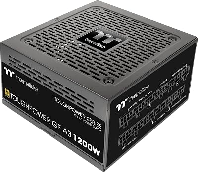 Thermaltake Toughpower GF A3 1200W ATX 3.0 PCIe 5.0 80+ Gold PSU RTX 40 Series