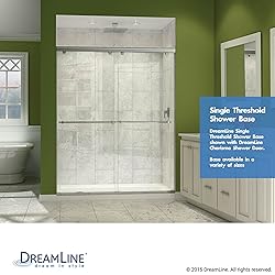 DreamLine SlimLine Single Threshold Shower Base in