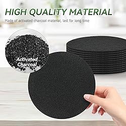 Compost Bin Filter, 6.7 inch Charcoal Filters for