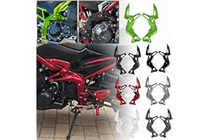 TAZGANTAX Motorcycle Frame Side Cover for Z-900 ABS Side Panel Frame Guard Body Fairing Trim Kit Compatible with K-awasaki Z900 Z 900 Accessories 2020 2021 2022 2023 2024 (Green)