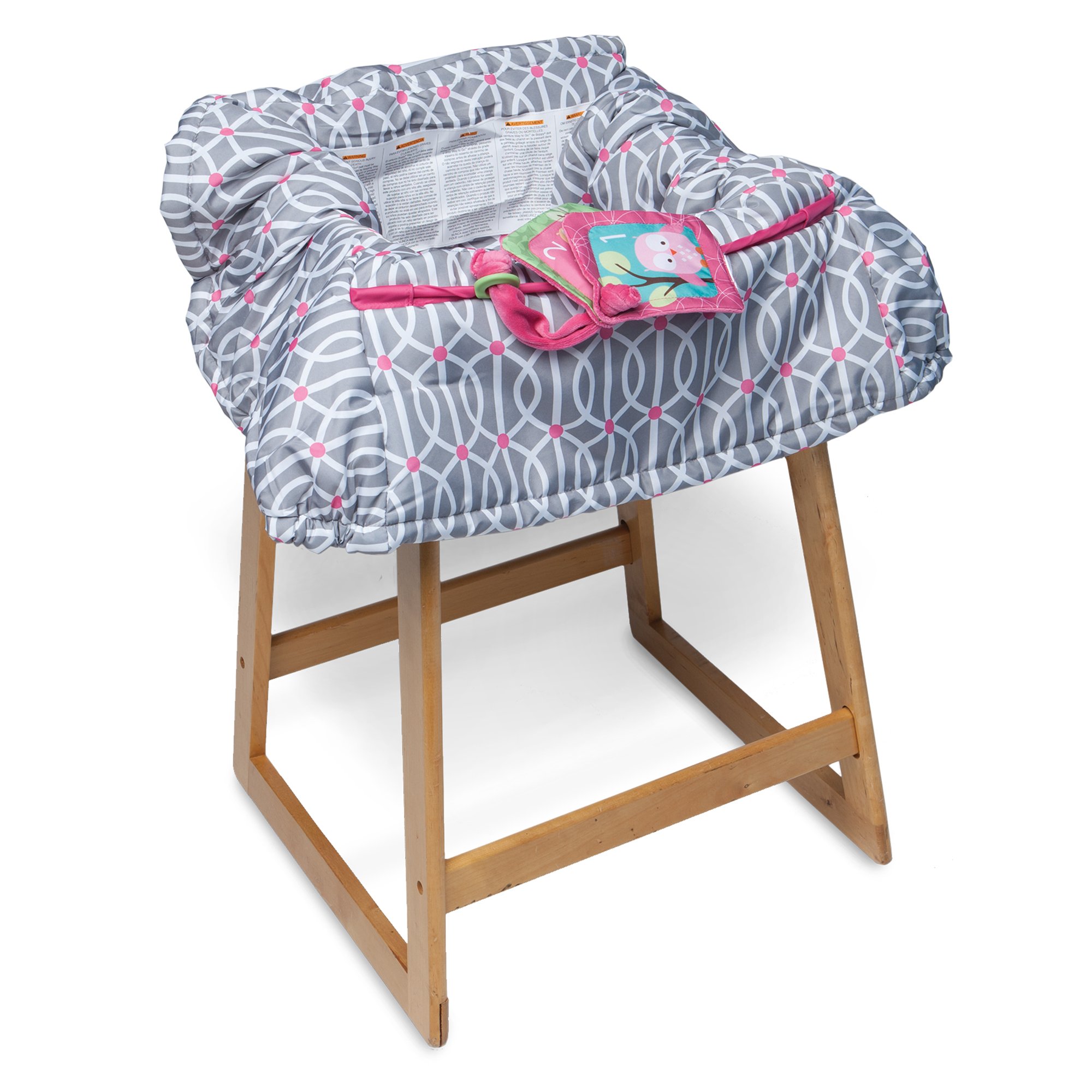 Boppy Shopping Cart and High Chair Cover, Park Gate Pink eBay