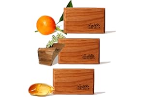 Drift Car Air Freshener - The Original Wood Air Freshener - Car Odor Eliminator - Long Lasting Scent - Metal Clip - Essential Oils - Clean Ingredients - Variety 3 Pack Refill - NO CLIP INCLUDED