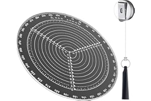 ERARISE 300 mm 12 Inch diameter Largest Round Center Finder Compass Drawing Circles Lathe Work and Woodturners Ideal For Locating Center on Logs and General Stock Pieces Works Well on Round and Square Stock
