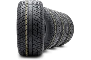 GOLF CART KING Odyssey Tesseract 215/35-R14 DOT Golf Cart Tire Steel Belted Radial (4-Ply) - Set of Four