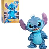 Disney Stitch Double Trouble Interactive Plush | 50+ Sounds and Reactions, Walking and Dancing Stitch Toy, Holiday Stocking Stuffers, Gifts, Presents, Ages 3+